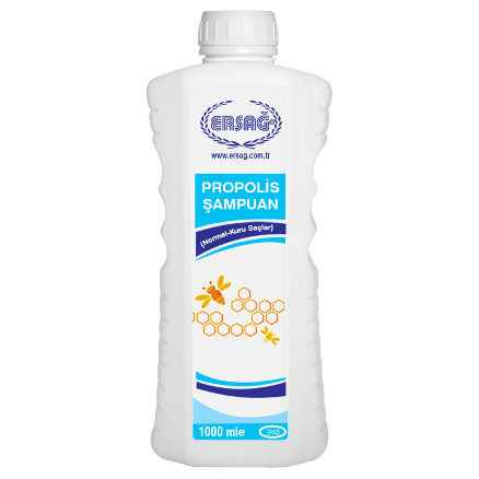 PROPOLİSLİ ŞAMPUAN (NORMAL-KURU SAÇLAR)1000 ML.